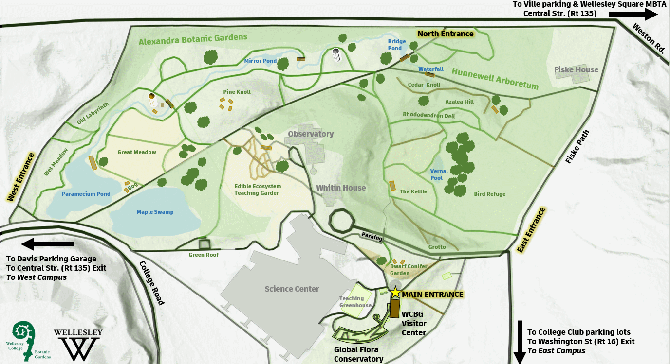 Gardens map